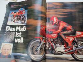 Motorrad 1979 nr 4, Tuning Ducati 1000 SS, Doppeltest Kawasaki Z 1000 ST und Mk II, Kette oder Kardan, BMW R 45/R 50 usw. -moottoripyörälehti