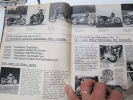 Motorrad 1979 nr 4, Tuning Ducati 1000 SS, Doppeltest Kawasaki Z 1000 ST und Mk II, Kette oder Kardan, BMW R 45/R 50 usw. -moottoripyörälehti