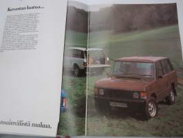 Range Rover 1983 -sales brochure
