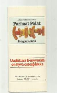 Parhaat palat - mainostulitikkurasian aihio - tulitikkurasia