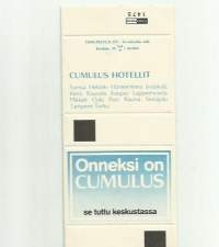 Cumulus - mainostulitikkurasian aihio - tulitikkurasia