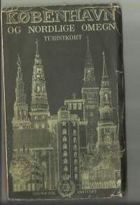 Kobenhavn og  Nordlige Omegn Turistkort 1939 -  kartta