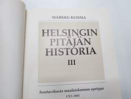 Helsingin pitäjän historia III 1713-1865 -local history