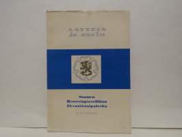 Aattein ja asein - Suomen Reserviupseeriliiton 25-vuotistaipaleelta