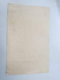 Rohdososakeyhtiö Tampereella - Drogaktiebolaget i Tammerfors, 1 osake 200 mk, Tampere 1937 -osakekirja / share certificate
