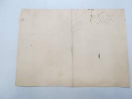 Tampereen Rohdos Oy - Tammerfors Drog Ab, viisi osaketta á 200 mk, Tampere 1941 -osakekirja / share certificate