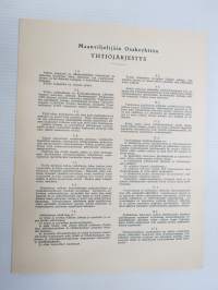 Maanviljelijäin Osakeyhtiö, Lapua, 1942, 1 osake 1 000 mk -osakekirja / share certificate