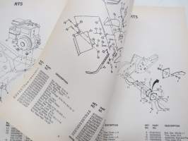 Jonsered RT 5 - FT 5 Spare parts / Ersatzteile / Pièces détachées / Reserve onderdelen / Repuestos / Reservdelar