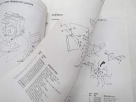 Jonsered RT 5 Tiller Spare parts / Ersatzteile / Pièces détachées / Reserve onderdelen / Repuestos / Reservdelar