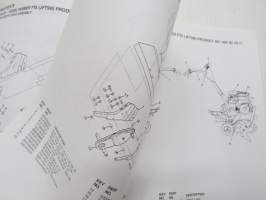 Jonsered FT 5 Tiller Spare parts / Ersatzteile / Pièces détachées / Reserve onderdelen / Repuestos / Reservdelar