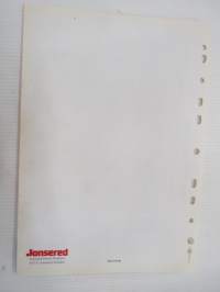 Jonsered 500 RD Spare parts / Ersatzteile / Pièces détachées / Reserve onderdelen / Repuestos / Reservdelar