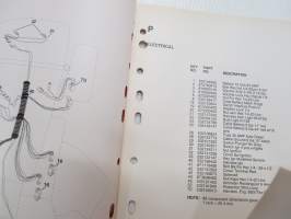 Jonsered LTH 13 Spare parts / Ersatzteile / Pièces détachées / Reserve onderdelen / Repuestos / Reservdelar