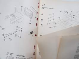 Jonsered LR 11 Spare parts / Ersatzteile / Pièces détachées / Reserve onderdelen / Repuestos / Reservdelar
