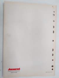 Jonsered LR 11 Spare parts / Ersatzteile / Pièces détachées / Reserve onderdelen / Repuestos / Reservdelar