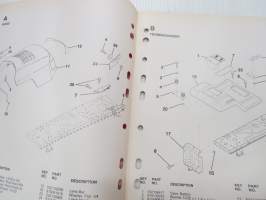 Jonsered LRH 13 Spare parts / Ersatzteile / Pièces détachées / Reserve onderdelen / Repuestos / Reservdelar