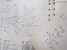 Jonsered LRH 13 Spare parts / Ersatzteile / Pièces détachées / Reserve onderdelen / Repuestos / Reservdelar