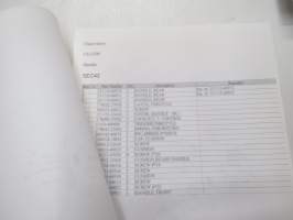 Echo Chain saw CS-3500 Spare parts catalogue -varaosaluettelo