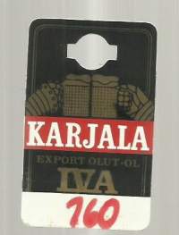 Karjala IV A Export Olut  - narikkalappu