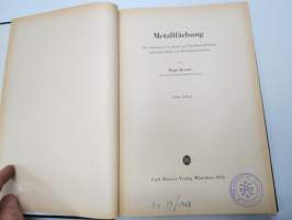 Metallfärbung -metallinvärjäys ja pintakäsittely