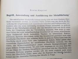 Metallfärbung -metallinvärjäys ja pintakäsittely