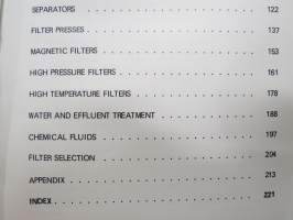 Filters and filtration -erilaiset suodatintekniikat ja suodattimet