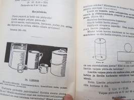Valistuksen mittausoppi maalaiskansakouluille, mukana tulosvihko