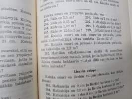 Valistuksen mittausoppi maalaiskansakouluille, mukana tulosvihko