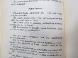 Valistuksen mittausoppi maalaiskansakouluille, mukana tulosvihko