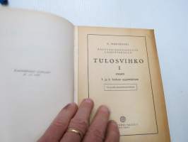 Kaupunkikansakoulun laskentokirja I 3. ja 4. luokkaa varten, mukana tulosvihko