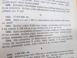 Kaupunkikansakoulun laskentokirja I 3. ja 4. luokkaa varten, mukana tulosvihko