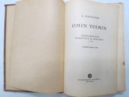 Omin voimin - Kansakoulun kirjoitus- ja kielioppi I-II -school writing book