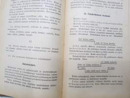 Omin voimin - Kansakoulun kirjoitus- ja kielioppi I-II -school writing book