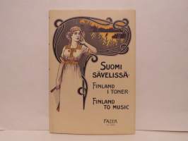 Suomi sävelissä, 1987. - Finland i toner - Finland to Music.  Nuotinkansia vuosilta 1852 - 1935.