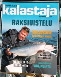 Vapaa-ajan Kalastaja 2016 N:o 5 -Raksiuistelu-Harjuksen kalastajan vuosi-Taimenten kutubongaus-Vetopelit lohikaloille-Välineniksi pikkuplaanari-Loimuttamalla herkkua