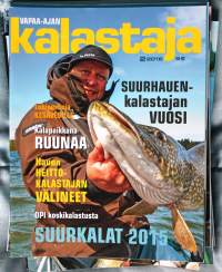 Vapaa-ajan Kalastaja 2016 N:o 2 -Suurhauen kalastajan vuosi-Hauen heittokalastajan välineet-Opi koskikalastusta-Suurkalat 2015-Ekosähköä kalastajille