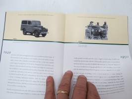 Land Rover 50 - Brief history -myyntiesite / sales brochure