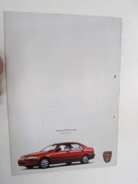 Rover 400 -myyntiesite / sales brochure