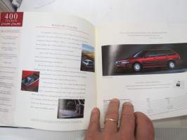 Rover Cars october 1994 -myyntiesite / sales brochure