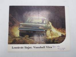 Vauxhall Viva -myyntiesite / sales brochure