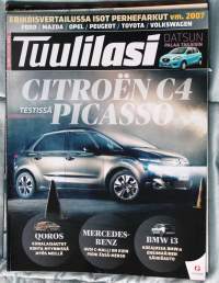 Tuulilasi 2013 N:o 15 - Käytetyt erikoisvertailussa:Isot perhefarkut vm. 2007- Datsun palaa- Testissä Citroen Picasso C4-BMW i3 koeajossa- Qoros kiinalaisauto