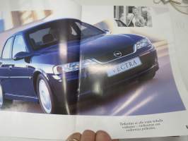 Opel Vectra 1999 -myyntiesite / sales brochure