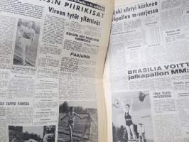Keski-Suomen Iltalehti 1962 nr 139, 18.6.1962, ilmestynyt Jyväskylässä