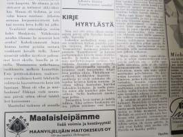 Kaartilainen 1936 nr 5- Suomen Valkoisen Kaartin oma lehti, ilmestynyt 28.5.1936 &quot;Vilppula, Tampere, Viipuri, Vaasa, Vöyri, Lapua&quot; -Finnish Army unit magazine