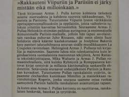 Viipurlaisii muisteloi ja pariisilaisii