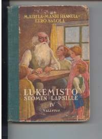 Lukemisto Suomen lapsille IV  ( Kuvitus Martta Wendelin)