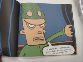Kung Fu -poliisit -sarjakuva-albumi / comics album