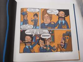 Kung Fu -poliisit -sarjakuva-albumi / comics album