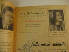 Turun kaupunginteatteri 1949/50 Oi Nuoruus -käsiohjelma