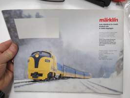 Märklin H0 New Items for 1998 catalogue