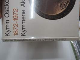 Kymin Osakeyhtiö 1872-1972 Kymmene Aktiebolag -yrityshistoriikki saksaksi / company history in german